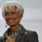Christine Lagarde, en el marco del Foro de Cooperación Económica Asia-Pacífico (APEC) que se celebra en Vladivostok, Rusia.