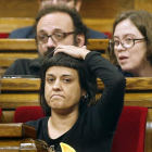 La diputada de la CUP, Ana Gabriel. ANDREU DALMAU