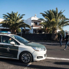 La Guardia Civil, ante el domicilio de Romina Celeste.