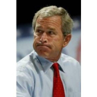 Bush el lunes, durante un mitin en Mansfield, Ohio