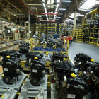 Instalaciones de la factoría de motores de la empresa Renault en Valladolid. MIRIAM CHACÓN