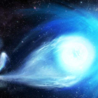 Imagen de un agujero negro supermasivo que expulsó a una estrella superrápida del centro de la Vía Láctea. DL
