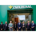 La inauguración de la nueva oficina de Caja Rural en Independencia contó con apoyo institucional y económico. FERNANDO OTERO