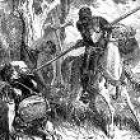 Imagen de una de las litografías de Doré sobre el Quijote
