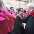 La corporación municipal se encontró con el cabildo en la Catedral