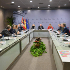 Reunión de la consejera Blanco y el consejero Carnero con los delegados y delegadas territoriales de CyL. JUNTA CYL