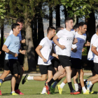 La Virgen arrancó ayer su pretemporada. MARCIANO
