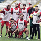 Los jugadores de la Cultural apuestan por reencontrarse con la victoria frente al Barcelona B en el Reino de León