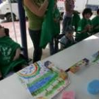 Un total de 17 niños afectados participaron en el concurso de pintura