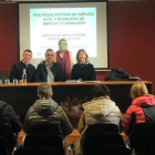 Un momento de la jornada-taller celebrada ayer en Murias de Paredes. DL