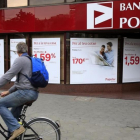 Fachada del Banco Popular en el paseo de Gràcia de Barcelona.
