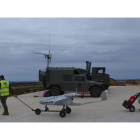 El Grupo de Artillería de Información y Localización, el Gail, prueba para Defensa, dentro del programa Rapaz, el sistema Atlantic. DL