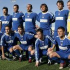 Formación del Huracán Z que disputó el primer partido de la eliminatoria de ascenso a la Segunda División B.