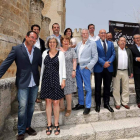 Periodistas y expertos, entre ellos presidentes de las denominaciones de origen, en las jornadas. DL