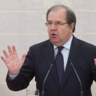 Juan Vicente Herrera es el presidente de la Junta de Castilla y León. DOS SANTOS