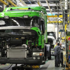 Planta de fabricación de camiones de Scania en Angers (Francia)