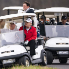 Donald Trump se aburre de jugar al golf desde que dejó de ser presidente de EE UU. JIM LO SCOLA