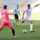 El equipo culturalista movió bien el balón pero lo hizo en tierra de nadie careciendo de verticalidad en su juego. FERNANDO OTERO