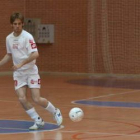 Ángel fue el jugador leonés más incisivo.