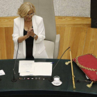 Manuela Carmena, cabeza de lista de Ahora Madrid al Ayuntamiento de la capital de España, ha sido proclamada hoy nueva alcaldesa de la ciudad.