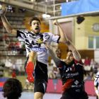 Juanjo sufrió ante Granollers la luxación de su hombro izquierdo. MARCIANO PÉREZ