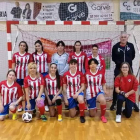 Formación del Atlético Bembibre que milita en la 1.ª División Provincial Femenina. TWITTER AT. BEMBIBRE FS