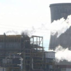 La central térmica de Compostilla II, situada en Cubillos del Sil.