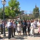 La presidenta de la Diputación y el alcalde de Cuadros presidieron los actos del día grande festivo