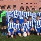 Formación de la Ponferradina que milita en la 1.ª División Provincial Alevín