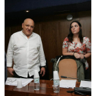 Los concejales de PeC, Fernández y Nieto.