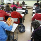 Una clase en un instituto.