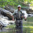 Castro Pinos, en la imagen disfrutando de una jornada de pesca, demostró de nuevo su clase