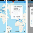 'Wifox' detecta las redes wifi de todos los aeropuertos y también actualiza las contraseñas si se cambian.