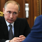 Putin durante una reunión en el Kremlin, en agosto del 2016.