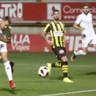 Josep Señé, a la izquierda, jugó el primer partido de Liga de la Cultural ante el Rápido de Bouzas. ¿Y el segundo en Pontevedra? F. OTERO