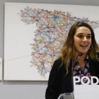 La coportavoz del Consejo de Coordinación de Podemos, Noelia Vera.