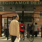 Exterior del colegio Amor de Dios, situado en la localidad madrileña de Alcorcón.