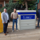 Morán ha presentado el nuevo sistema para monitorizar contenedores de basura. DL