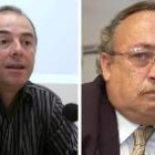 El alcalde de Tenerife, Miguel Zerolo, y el presidente de la Autoridad Portuaria, Luis Suárez Trenor