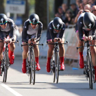 Contrarreloj por equipos en el Mundial de Valkenburg.
