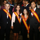 Justo Fernández, Amigo, Gemma Villarroel y Tejerina.