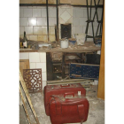 La cocina, abandonada desde hace cuatro décadas