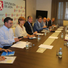 El Consorcio de Turismo se constituyó ayer en el Palacio de los Guzmanes