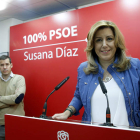 La presidenta de Andalucía y candidata a la Secretaría General del PSOE, Susana Díaz. CHEMA MOYA