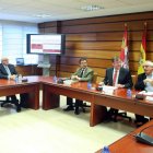 Silván presidió la reunión constitutiva de la Mesa de la Edificación de Castilla y León.