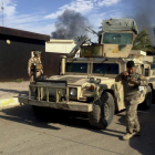 Soldados iraquís patrullan por las calles de Diyala, en noviembre del 2014.