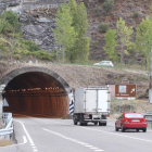 Imagen de la N-120, a su paso por La Barosa, que se prevé desdoblar en autovía a Orense.