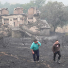 El fuego calcinó en octubre las antiguas escuelas de Silván y 1,941 hectáreas de monte.