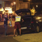 El vehículo usado en Cambrils con el que los terroristas fueron a París.