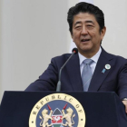 Shinzo Abe, primer ministro de Japón.